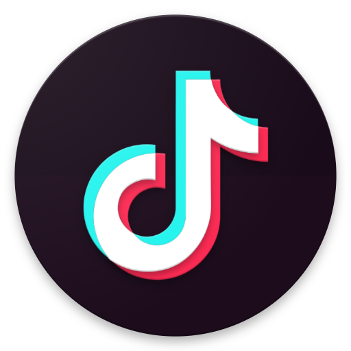 [CITYPNG.COM]Round TikTok Icon Logo Transparent Background - 512x512.png